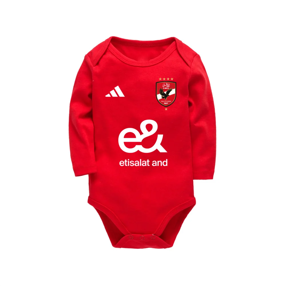 Al Ahly baby bodysuit