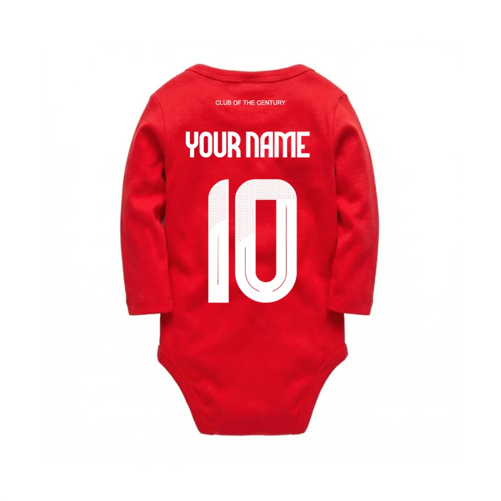 Al Ahly baby bodysuit