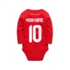 Al Ahly baby bodysuit