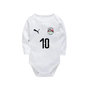 Egypt white baby bodysuit