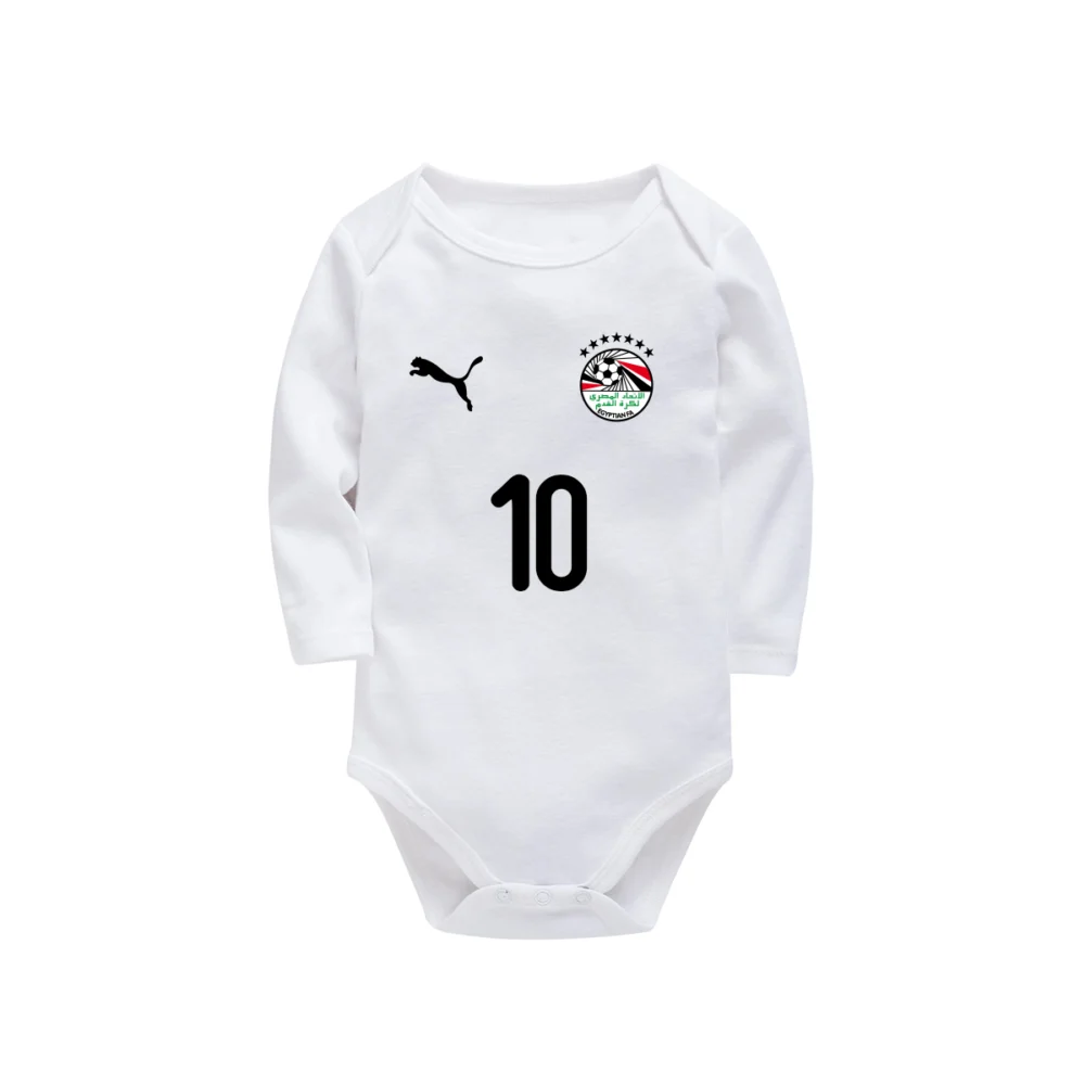 Egypt white baby bodysuit