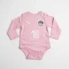 Egypt pink baby bodysuit
