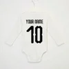 Baby bodysuit "future Salah loading" white