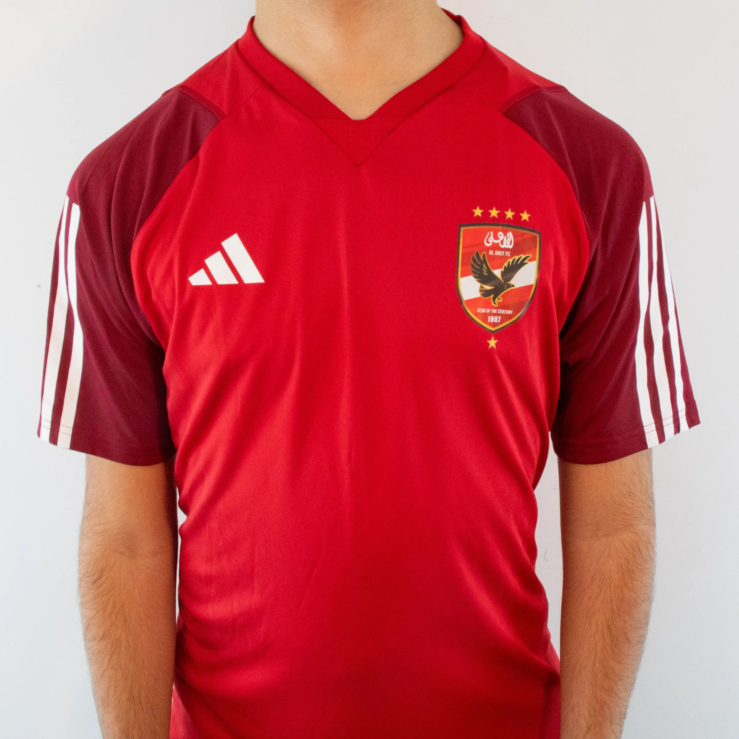Maillot d'entrainement rouge bi-ton AL AHLY 24 – Egypt Footballshop