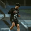 Maillot d'entraînement noir graphique Égypte 24/25