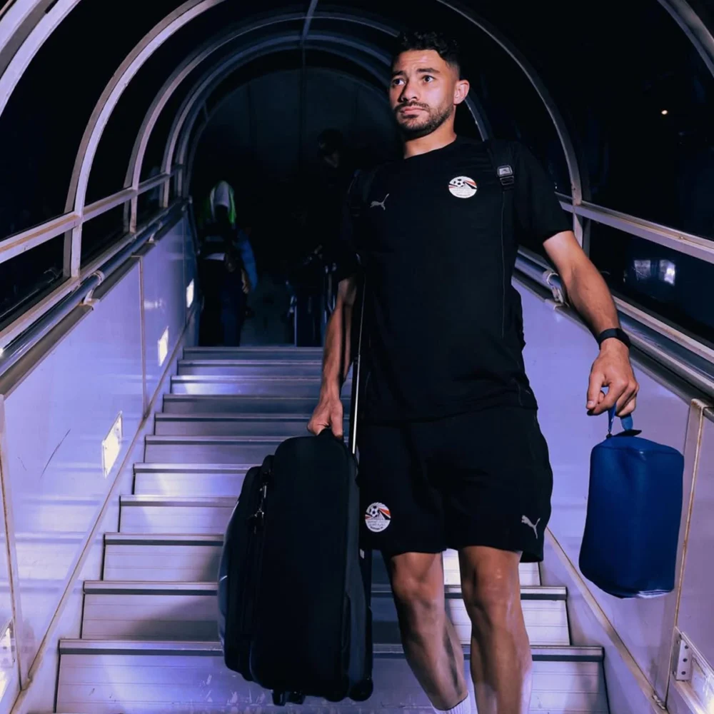 T-shirt de présentation noir Égypte 24/25