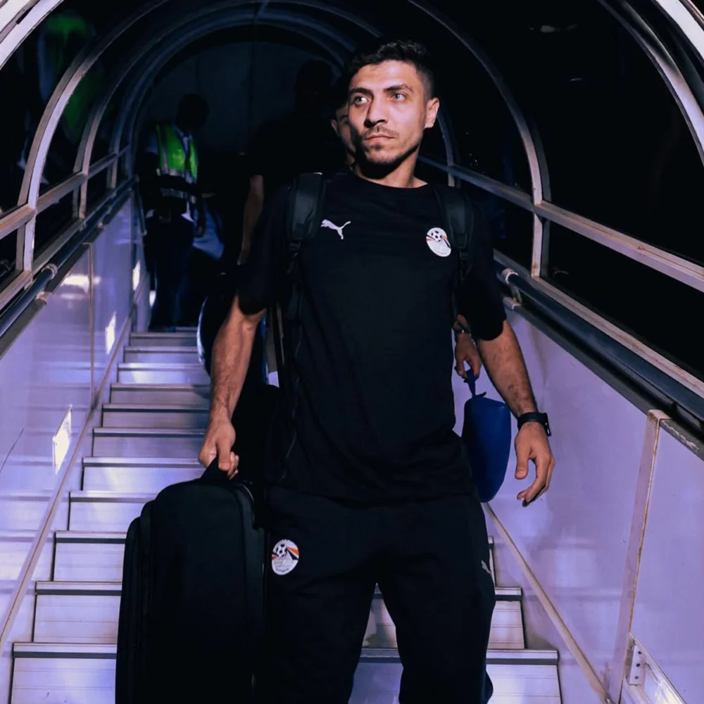 T-shirt de présentation noir Égypte 24/25