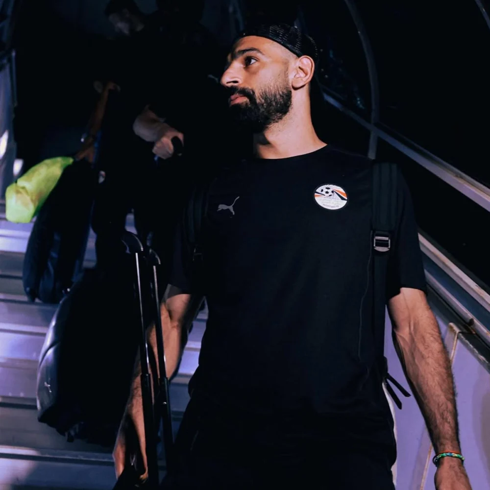 T-shirt de présentation noir Égypte 24/25