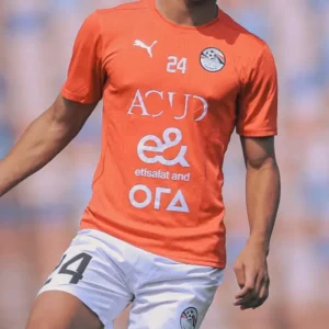 Maillot d'entraînement rouge graphique Égypte