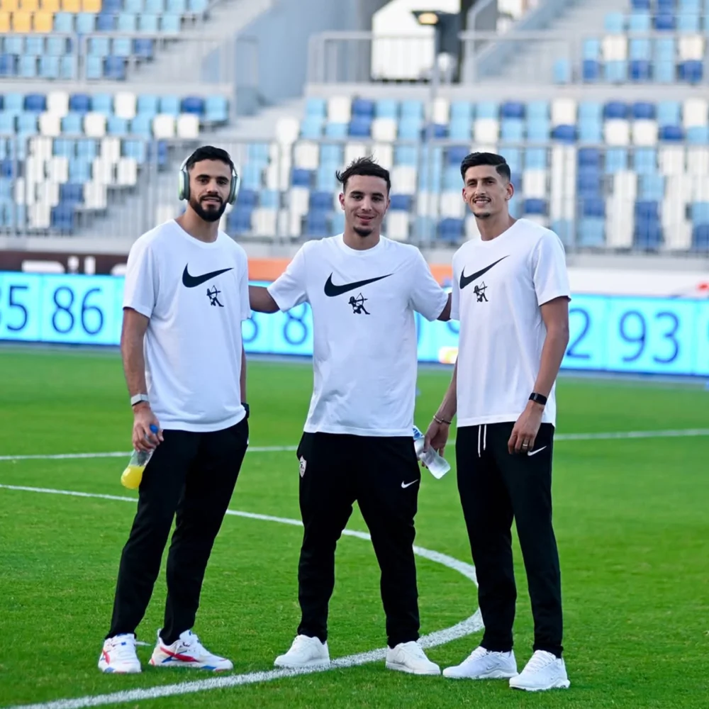 T-shirt présentation blanc Zamalek