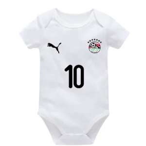 Body bébé blanc Égypte – Manches courtes