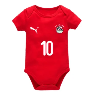 Body bébé rouge Égypte – Manches courtes