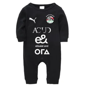 Body bébé noir Égypte – Manches longues