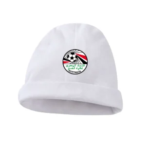 Ensemble bonnet & gants blanc bébé Égypte