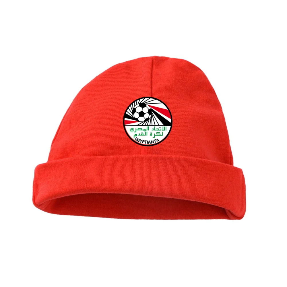 Ensemble bonnet & gants rouge bébé Égypte