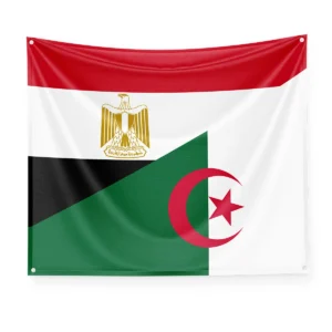 Drapeau Égypte/Algérie
