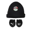 BNNET-GANTS-NOIR Ensemble bonnet & gants noir bébé Égypte