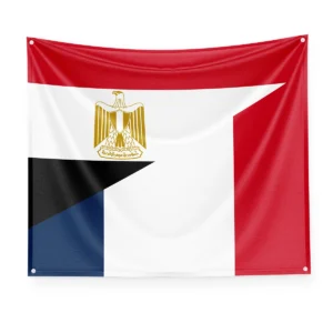 Drapeau Égypte/France