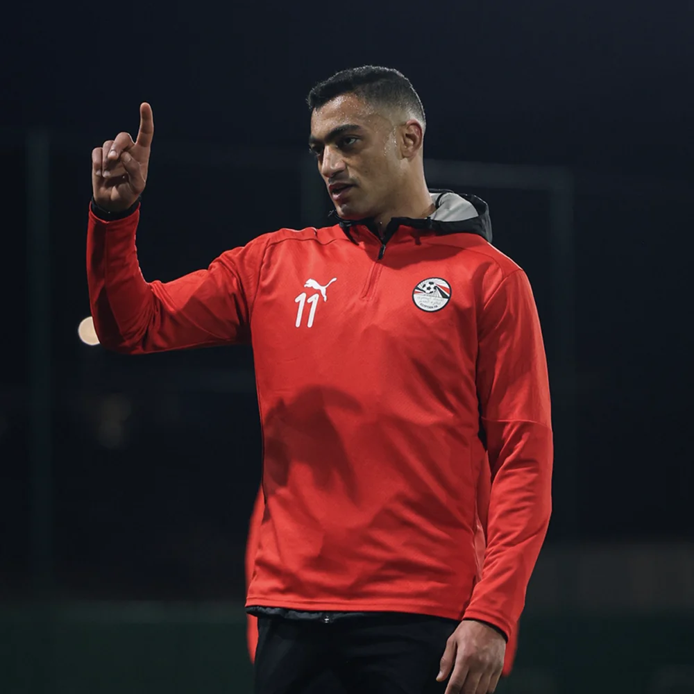 Sweat d'entraînement rouge graphique Égypte 25/26