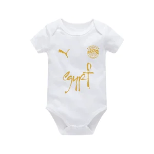 Body bébé blanc "Visit Egypt" – Manches courtes