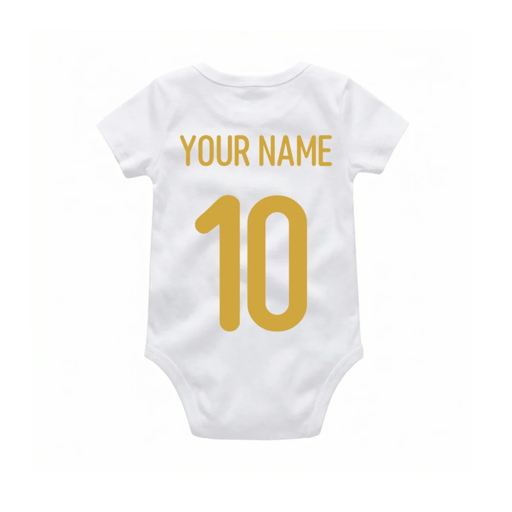 Body bébé blanc "Visit Egypt" – Manches courtes