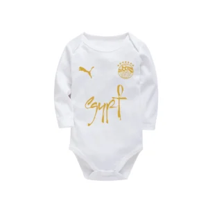 Body bébé blanc "Visit Egypt" – Manches longues