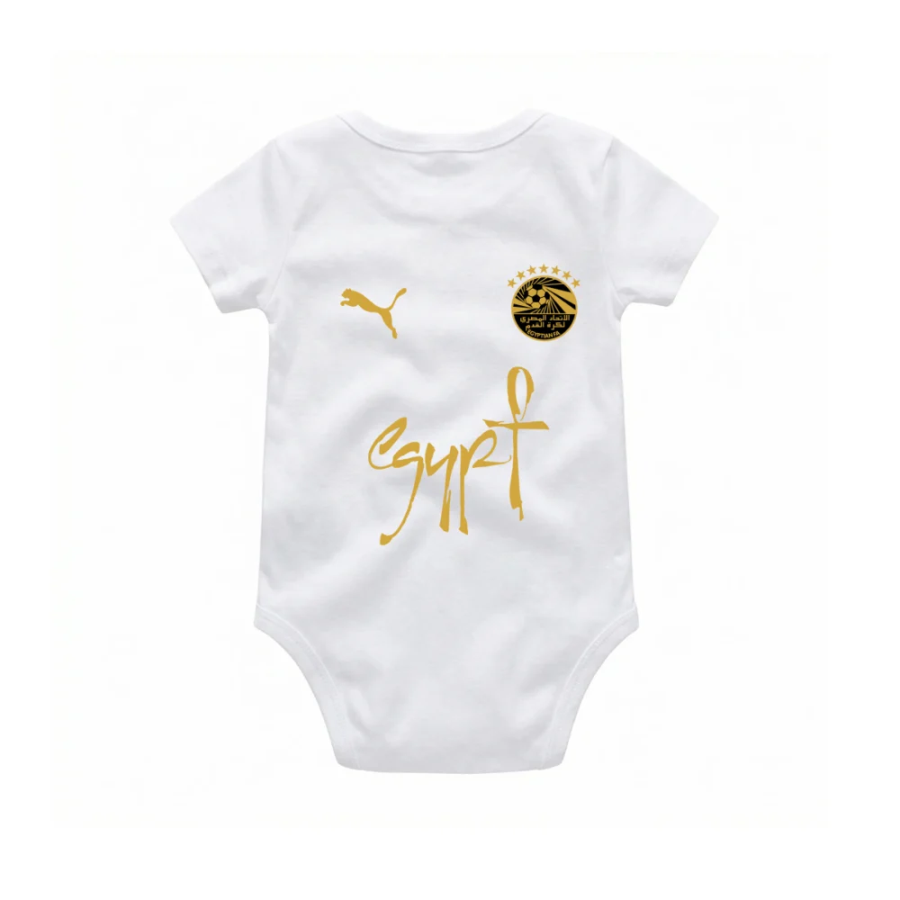 Body bébé blanc "Visit Egypt" – Manches courtes