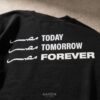 T-shirt noir "مصر Today مصر Tomorrow مصر Forever"