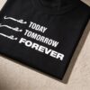 T-shirt noir "مصر Today مصر Tomorrow مصر Forever"