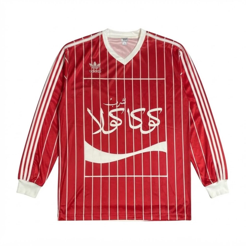Maillot vintage domicile manches longues Al Ahly 1987 [RÉÉDITION]