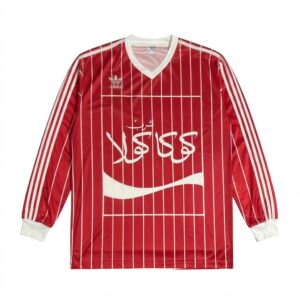 Maillot vintage domicile manches longues Al Ahly 1987 [RÉÉDITION]