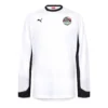 maillot manches longues blanc training 2008 - face Maillot d'entraînement manches longues blanc Égypte 2008