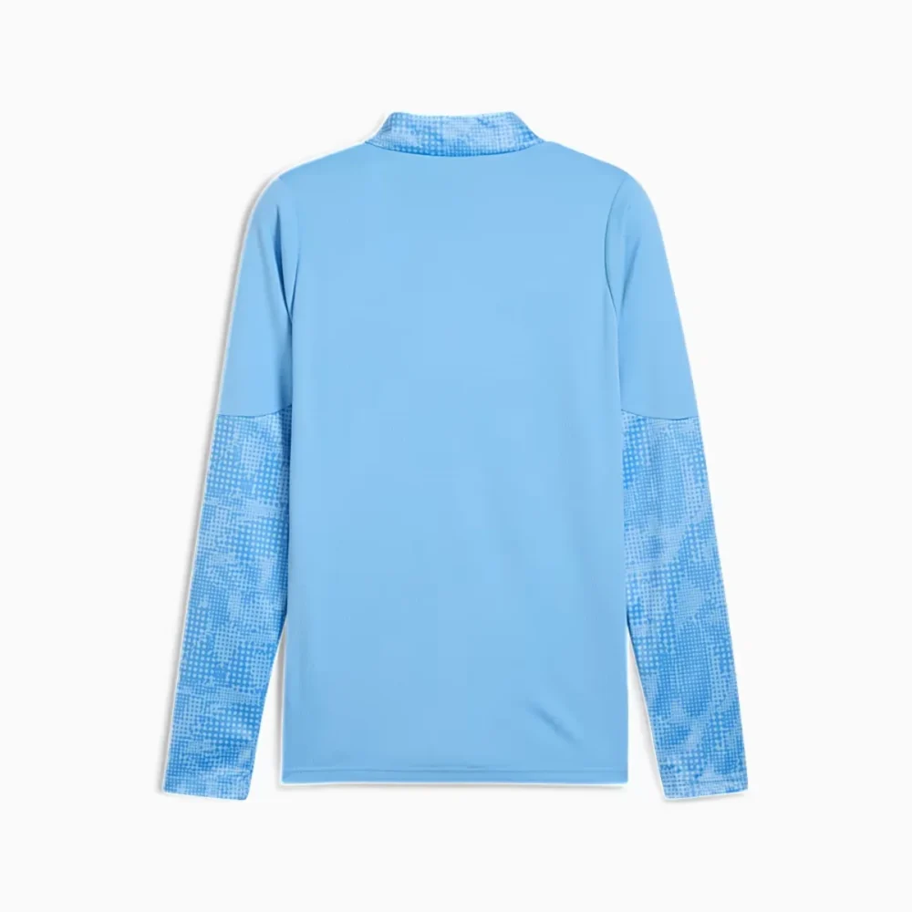 Sweat 1/4 zip graphique bleu ciel PYRAMIDS FC 26/27